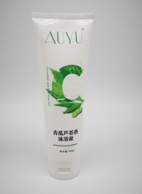 磨砂盐膏管状膏体盐400克沐浴盐全身清洁角质男女洗澡淋浴香盐SPA