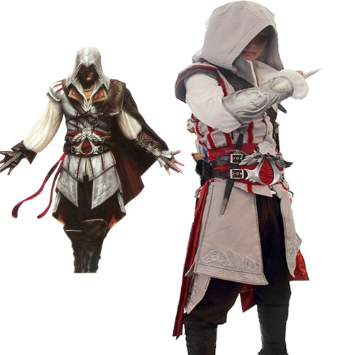 游戏刺客信条3埃齐奥COSPLAY男装刺客COS漫展表演服装 - 图0