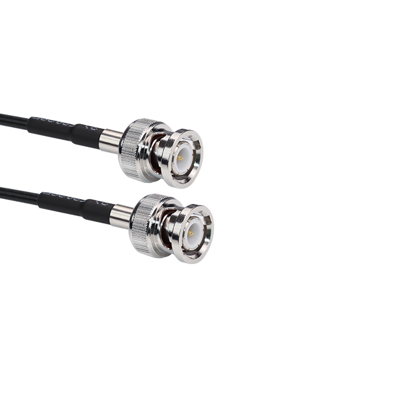BNC公头转公头 BNC双公头 BNC-J转BNC延长线50-1.5 RG174纯铜线 - 图2