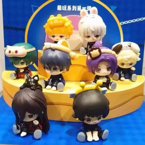 新品麦乐微美蓝色禁区萌玩盲盒弹潮玩Q版公仔周边蓝色监狱礼 - 图1