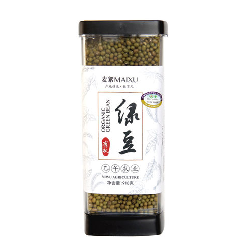 麦絮有机绿豆 绿豆汤五谷杂粮发绿豆芽  绿豆粥汤918g - 图3