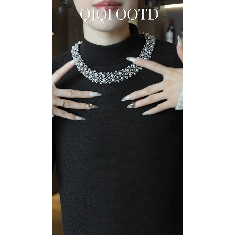 柒院家大码女装轻奢极简圆领背心连衣裙2025秋冬款宽松遮肉马甲裙,淘宝优惠券,粉丝福利购,淘宝优惠卷