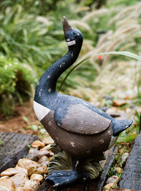 掬涵花园乡村风别墅庭院子摆件