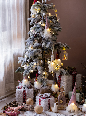 玩偶圣诞树掬涵圣诞装饰帽套摆件