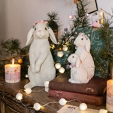 Кролик, милое украшение, смола, аксессуар для гостиной, свадебный подарок