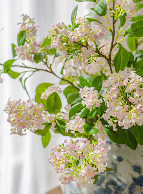 仿真花千里香桂花干花花艺摆件