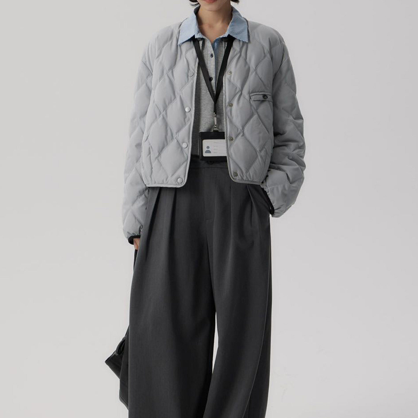 非鱼2025冬装新款女羽绒服廓形利落简约质感通勤休闲时尚羽绒外套,淘宝优惠券,粉丝福利购,淘宝优惠卷