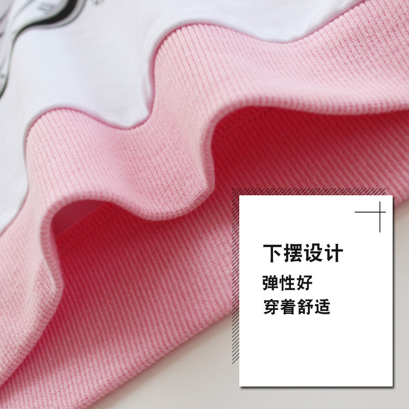 女童秋装t恤2020新款童装儿童卫衣 爱尔兔T恤