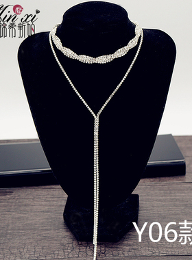 新网红项链韩国气质时尚百搭流苏