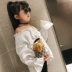 Túi xách nữ 2019 thời trang mới công chúa túi xách nước ngoài gas cũ hoa trẻ em túi xách cô gái nhỏ túi xô - Túi bé / Ba lô / Hành lý túi đeo chéo cho bé gái Túi bé / Ba lô / Hành lý