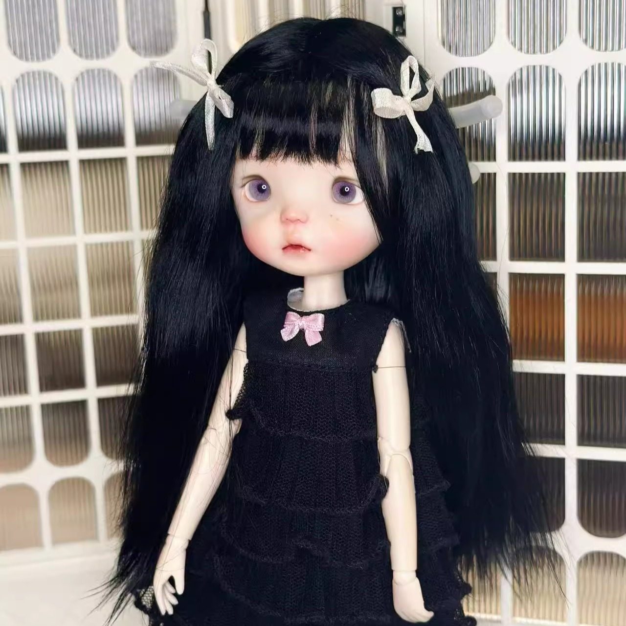 现货｜满49.9包邮/72小时固色/非酸马海毛黑色/自然卷/娃圈定制,淘宝优惠券,粉丝福利购,淘宝优惠卷