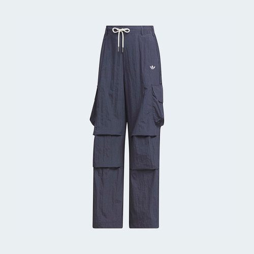 adidas阿迪达斯三叶草工装风伞兵抽绳运动裤夏女梭织长裤 KT3058 - 图3