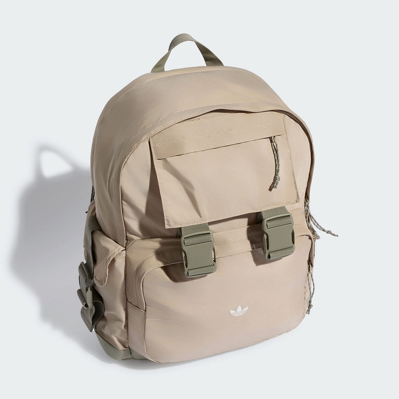Adidas Adidas Clover Student Bag 2026 Summer Unisex Commuting Sports and Leisure Backpack KQ6369