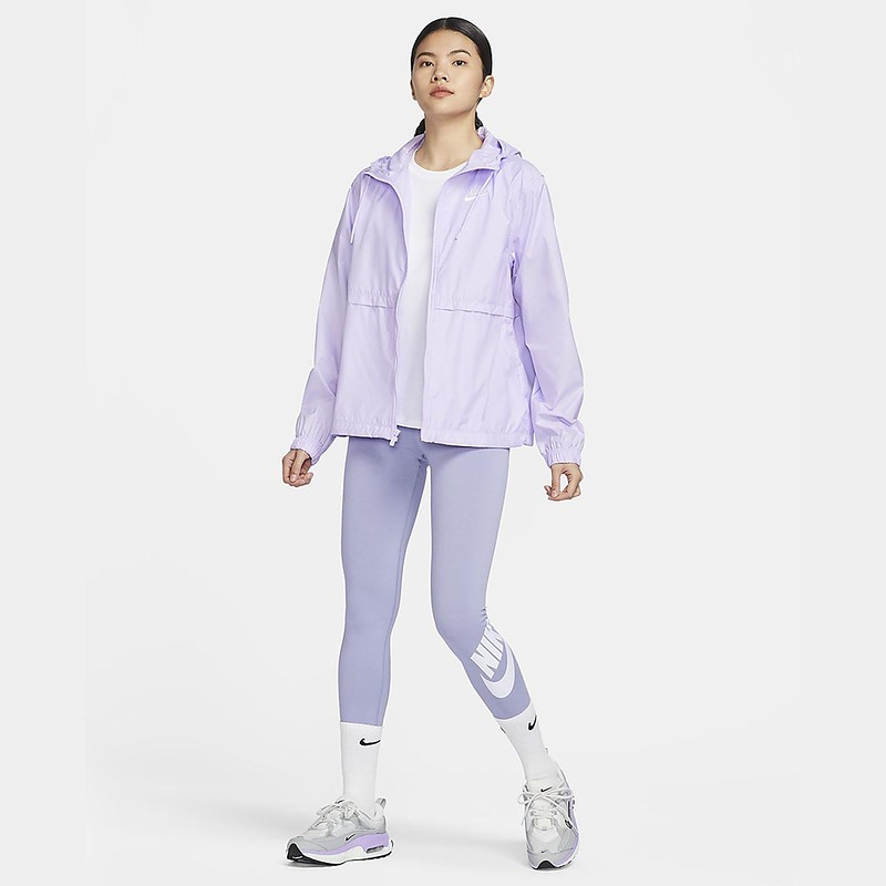 Nike耐克梭织夹克女装防风拒水运动服休闲轻盈薄款外套DM6180-511