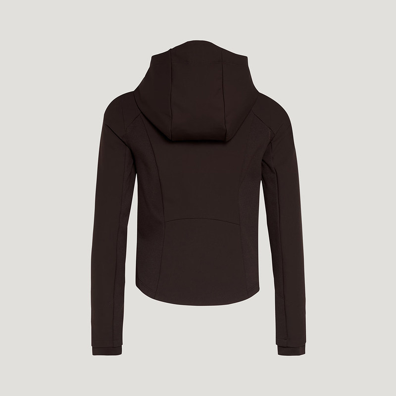 adidas阿迪达斯修身短款连帽软壳外套2026春女双向拉链夹克KH2669,淘宝优惠券,粉丝福利购,淘宝优惠卷