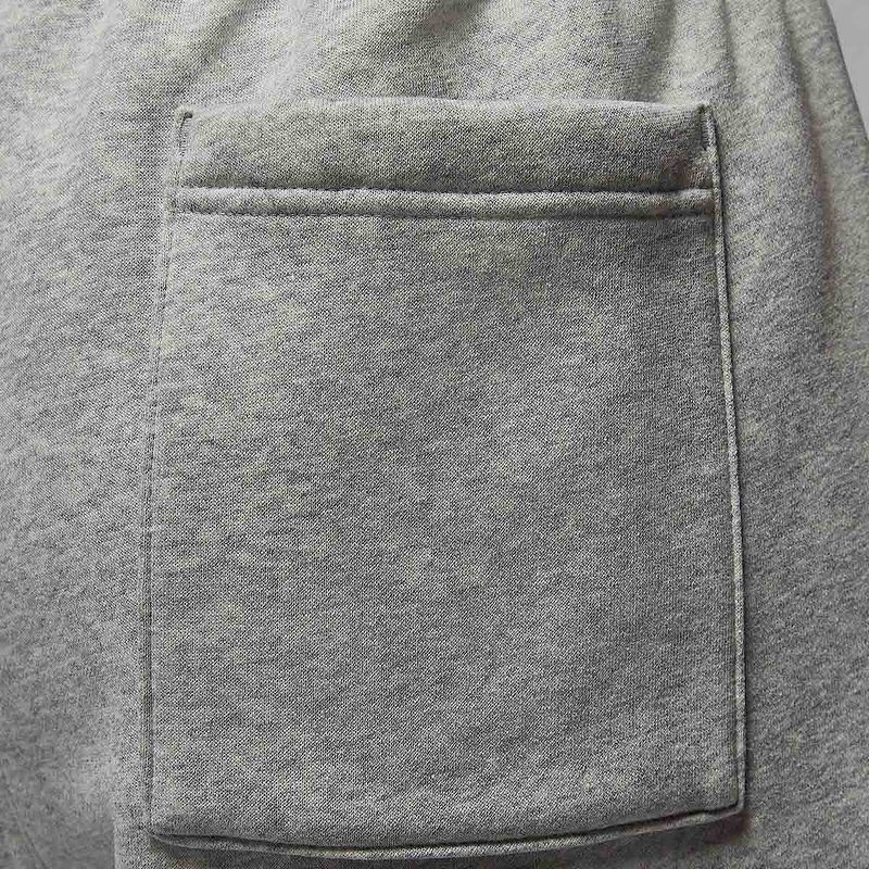 Jordan耐克男裤OVERSIZE风冬加绒宽松直筒长裤黑色卫裤IB7239-050 - 图2