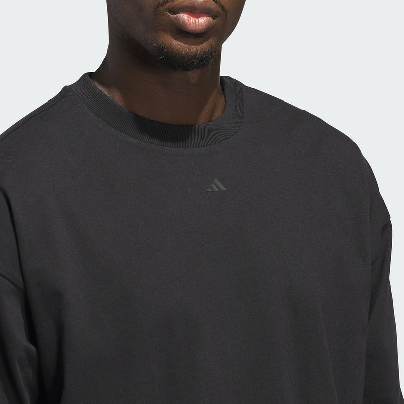 adidas阿迪达斯男女同款休闲简约篮球运动棉质宽松长袖T恤JX5580,淘宝优惠券,粉丝福利购,淘宝优惠卷