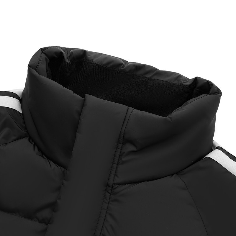 adidas阿迪达斯秋季新款男运动休闲保暖立领条纹短羽绒服 KC2487,淘宝优惠券,粉丝福利购,淘宝优惠卷