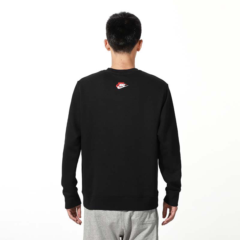 耐克2022春秋新款圆领多勾卫衣 胜道运动卫衣/套头衫