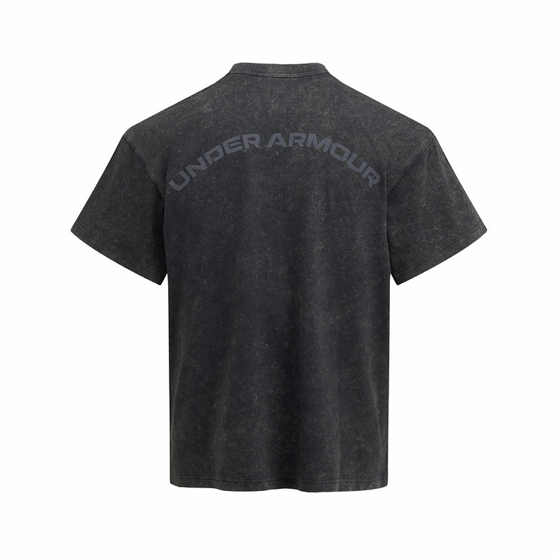 安德玛春夏新款男女水洗做旧复古休闲运动圆领短袖t恤6014291-001,淘宝优惠券,粉丝福利购,淘宝优惠卷