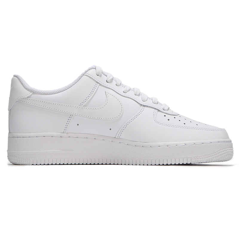 NIKE耐克AIR FORCE 1'07女子纯白空军一号运动鞋板鞋DD8959-100-图0