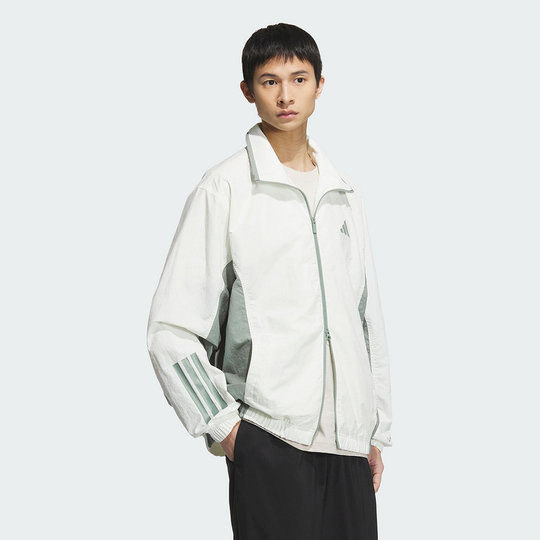 Adidas Adidas весенняя новая мужская тканая спортивная повседневная куртка контрастного цвета KC3922