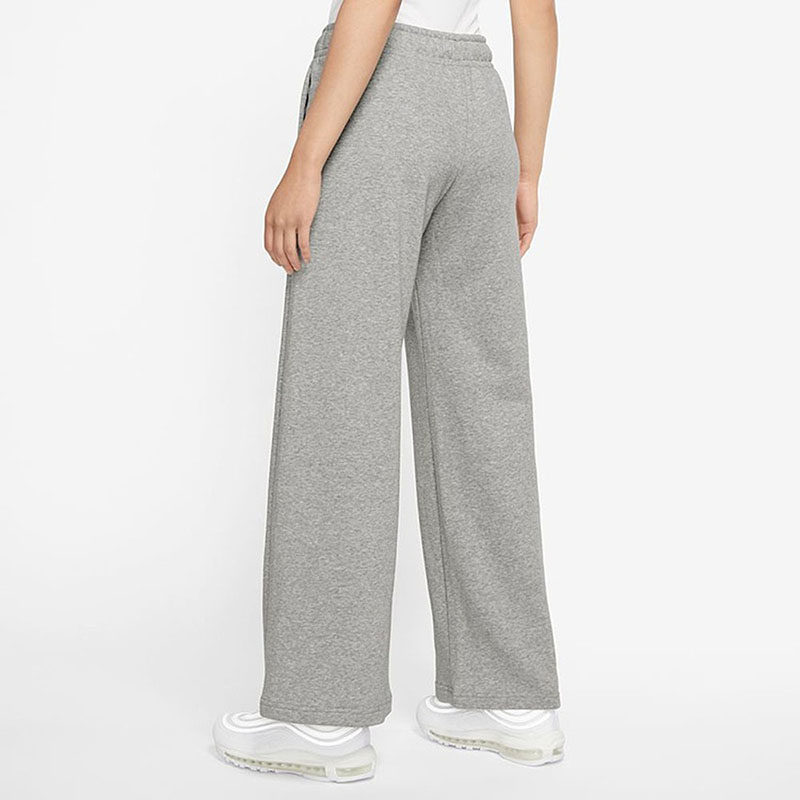 耐克加绒卫裤女子秋冬新款灰色宽松直筒阔腿裤运动长裤FB2728-063,淘宝优惠券,粉丝福利购,淘宝优惠卷