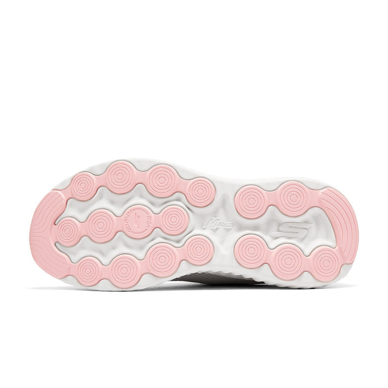 Skechers斯凯奇夏季女舒适透气休闲鞋厚底缓震跑步鞋 129368/NAT,淘宝优惠券,粉丝福利购,淘宝优惠卷