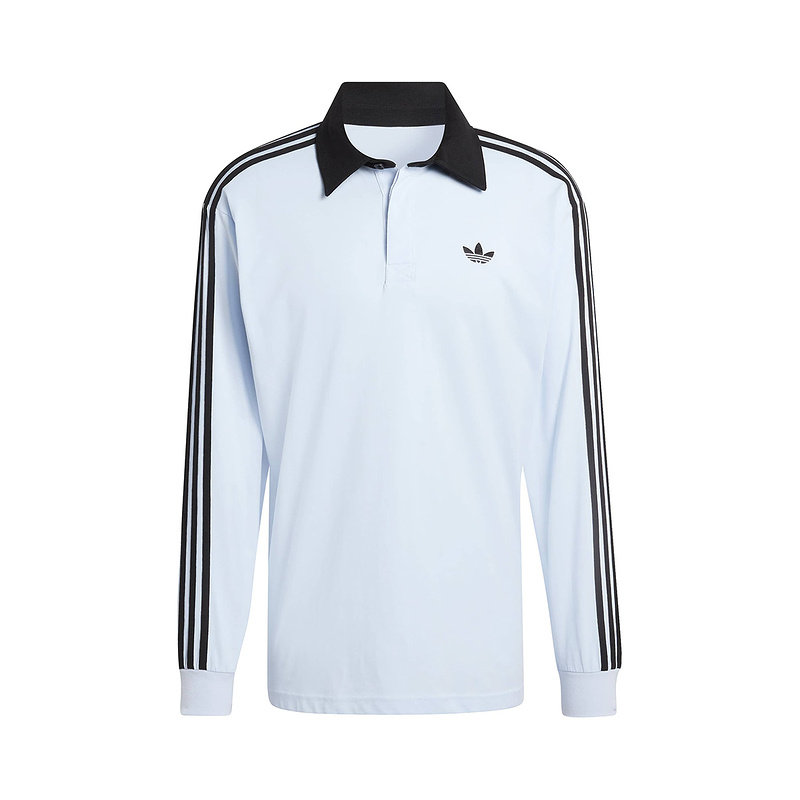 阿迪达斯三叶草何与同款男棉质橄榄球运动宽松长袖POLO衫 KE2445,淘宝优惠券,粉丝福利购,淘宝优惠卷