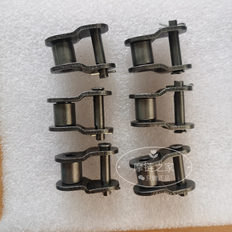 工业链条扣摩托车链条半扣接头卡子08B 10A 12A 16A\428 530 630,淘宝优惠券,粉丝福利购,淘宝优惠卷