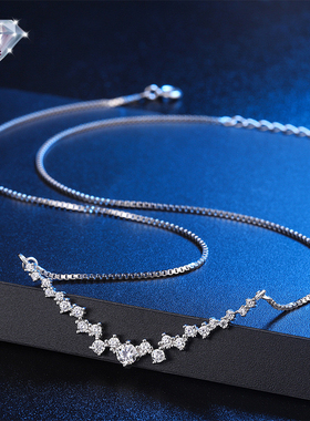 New925 Sterling Silver Teardrop Shape Necklace Personalized