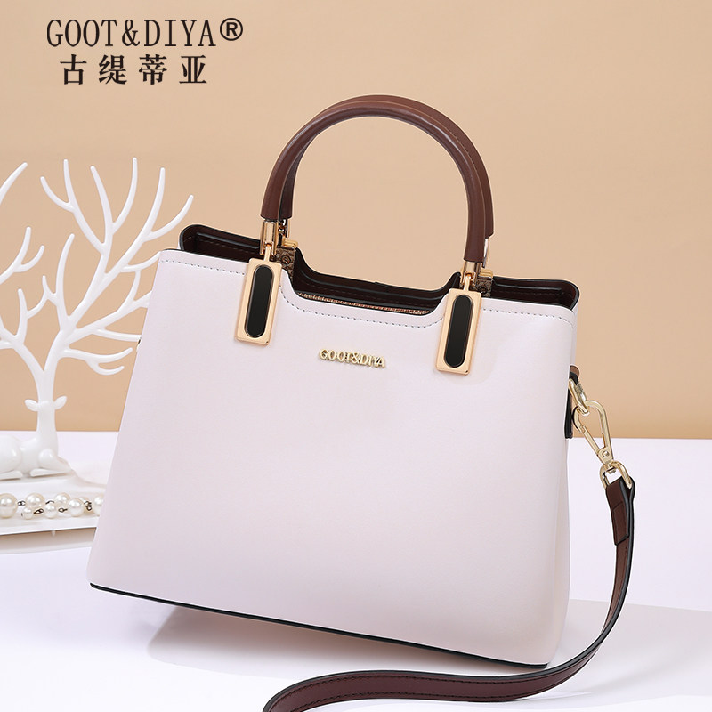 真皮2020新款潮女士妈妈手提包 古缇蒂亚女士包袋