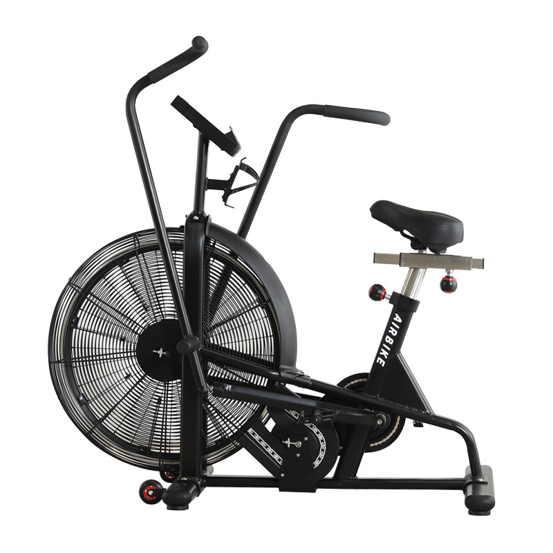 Wind resistance ski machine fan bicycle rowing machine fitness