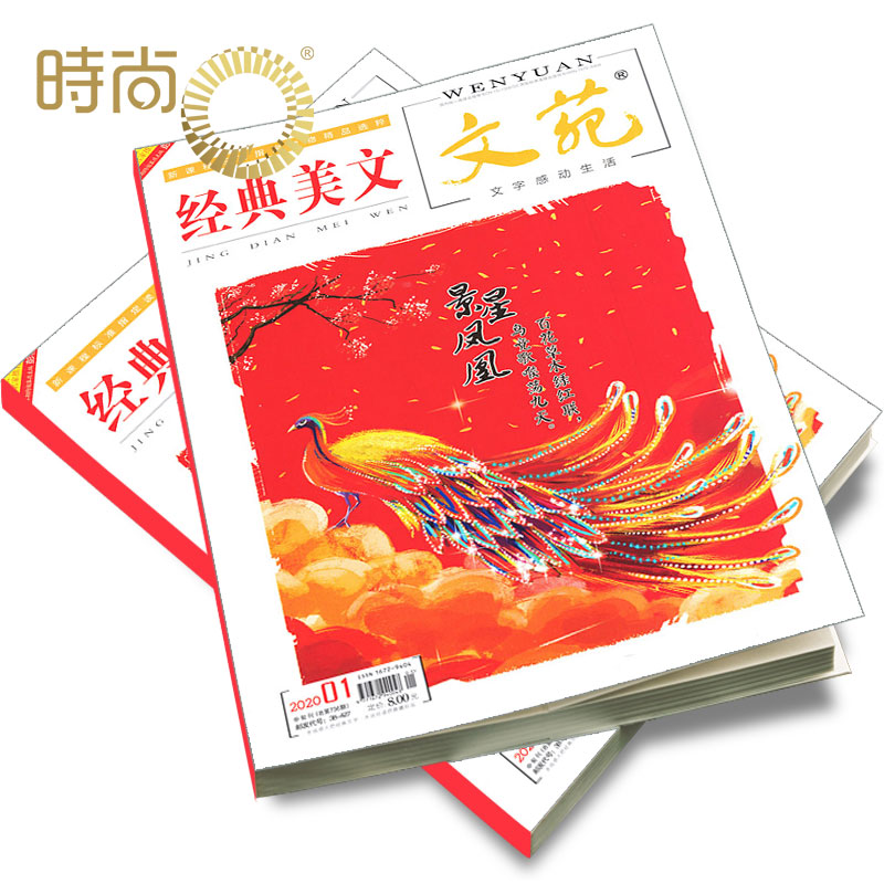 经典美文文苑 2024年7月起订全年杂志订阅新刊 1年共12期 - 图0