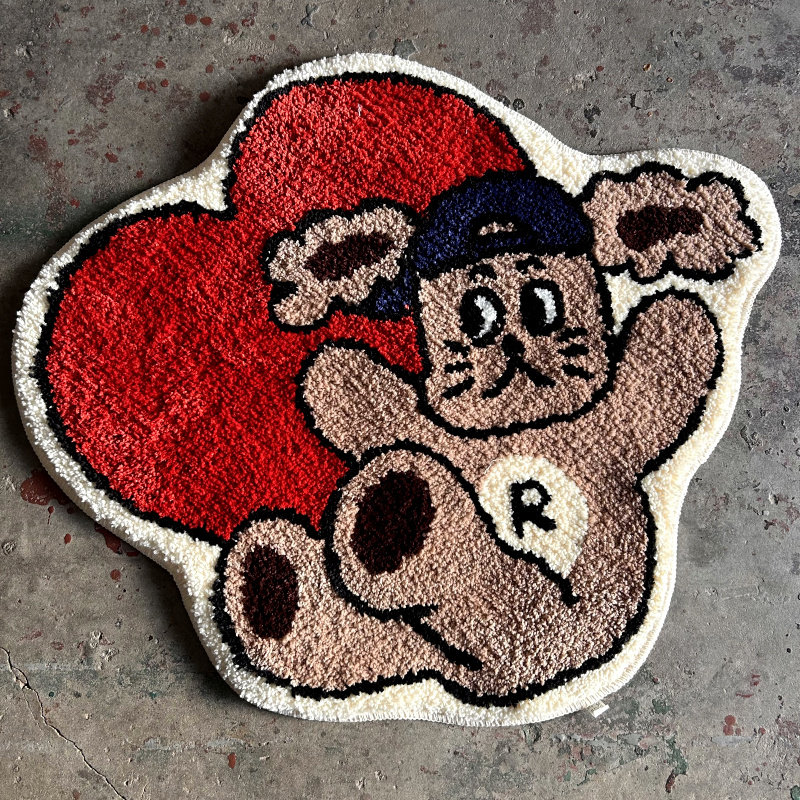 GOODBAI Nice To Meet You毛绒地毯 各种潮流圆形地垫 合集 圆垫,淘宝优惠券,粉丝福利购,淘宝优惠卷