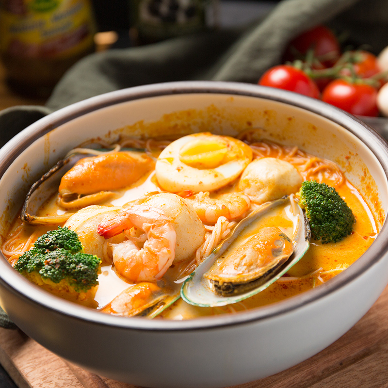 水妈妈椰浆200ml*3盒 马来西亚椰奶咖喱冬阴功烘焙原料椰汁西米露 - 图3