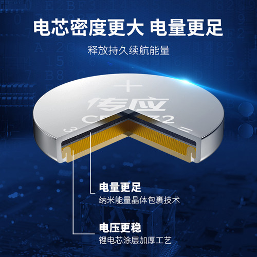 南孚传应CR2032CR2025CR2016纽扣电池锂电子3V主板电子秤汽车钥匙 - 图3