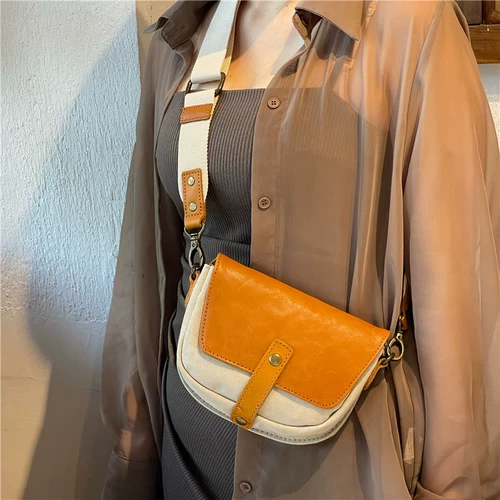 Ретро кожаная универсальная сумка для телефона, барсетка, коллекция 2023, на одно плечо