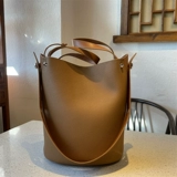 Небольшая дизайнерская модная ретро весенняя летняя сумка подмышку, из натуральной кожи, премиум класс, в корейском стиле