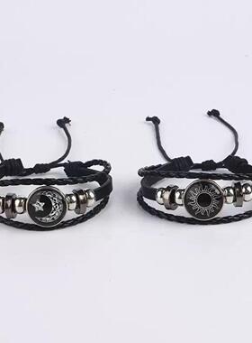 闺蜜手链情侣日月恋人时