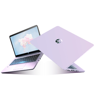 惠普紫色i7轻薄大学网课独显LOL粉女生办公游戏设计笔记本电脑