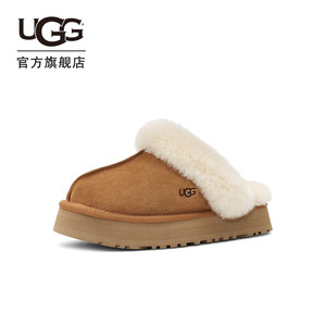 UGG2023秋季女士便鞋休闲经典平底包头舒适居家毛毛拖鞋 1122550