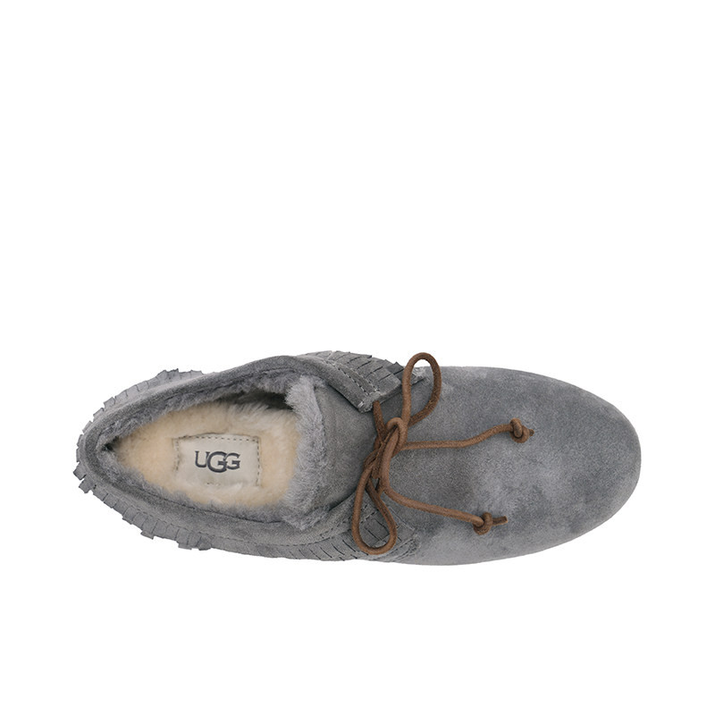 ugg2020秋冬新款蝴蝶结流苏芭蕾鞋 UGG单鞋