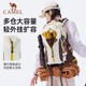 Camel Magic Bag ຄວາມຈຸຂະຫນາດໃຫຍ່ ນ້ໍາຫນັກເບົາ ຖົງປີນພູສໍາລັບຜູ້ຊາຍແລະແມ່ຍິງ