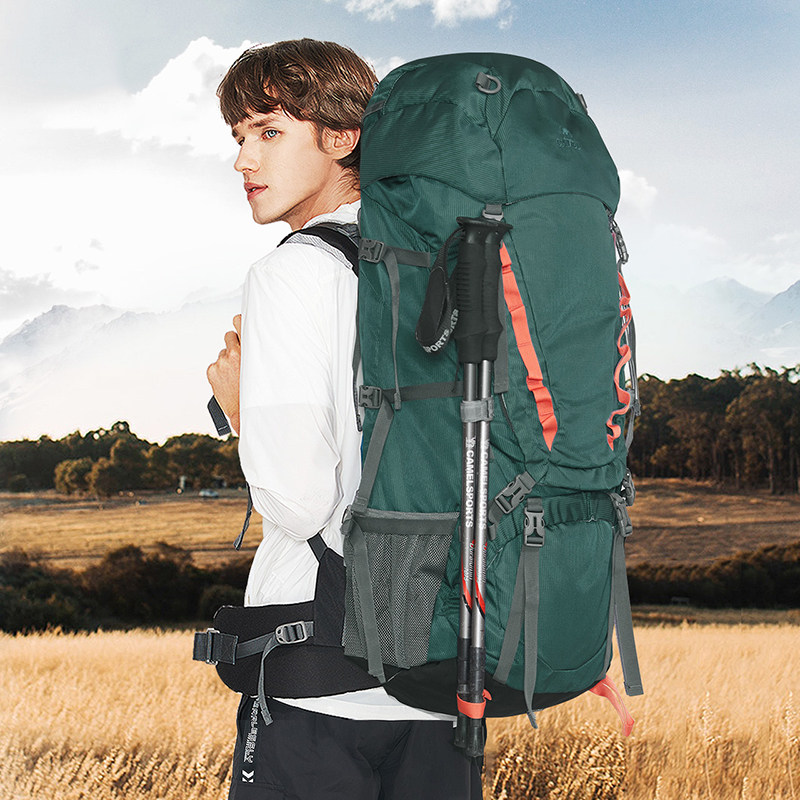 骆驼专业男女户外徒步露营登山包 骆驼箱包双肩背包