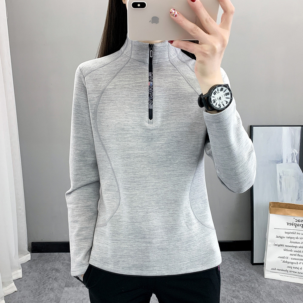 户外德绒抓绒衣弹力加绒T恤女上衣长袖打底衫女加厚保暖衣防静电,淘宝优惠券,粉丝福利购,淘宝优惠卷