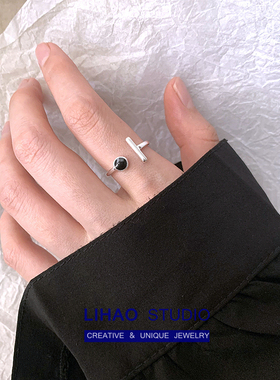 戒指女INS潮流简约时尚冷淡风