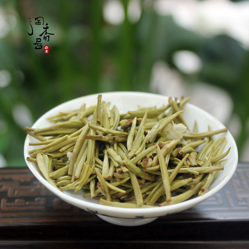 2024新茶 禹蒙飘雪兰雪茉莉花茶 四川雅安特级浓香茉莉花茶叶250g