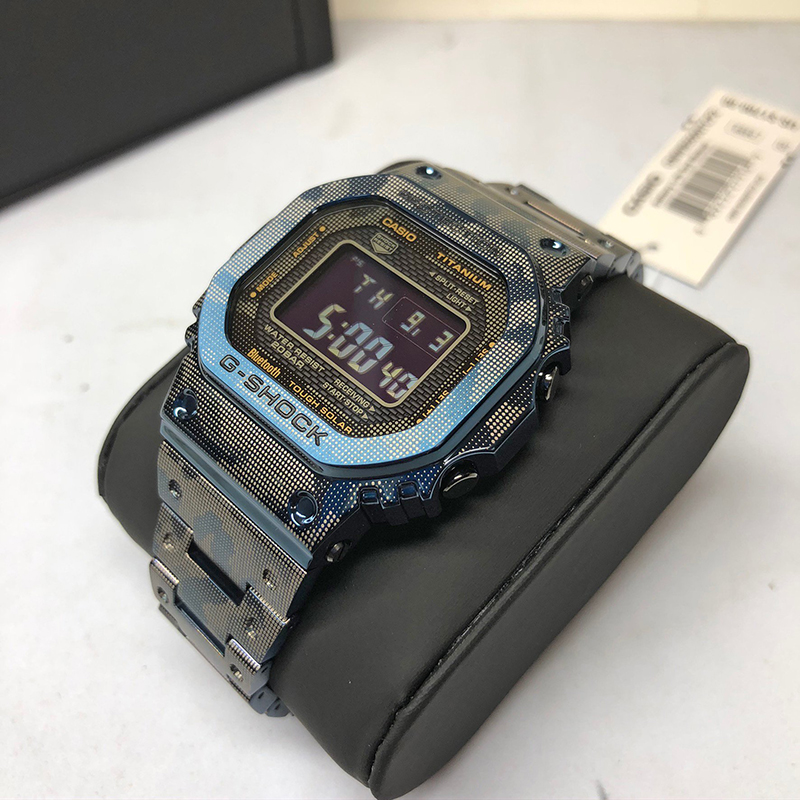 2 B5000TCF GMW 限量迷彩钛合金光能电波蓝牙手表男 SHOCK G 卡西欧 2 B5000TCF GMW 限量迷彩钛合金光能电波蓝牙手表男 SHOCK G 卡西欧