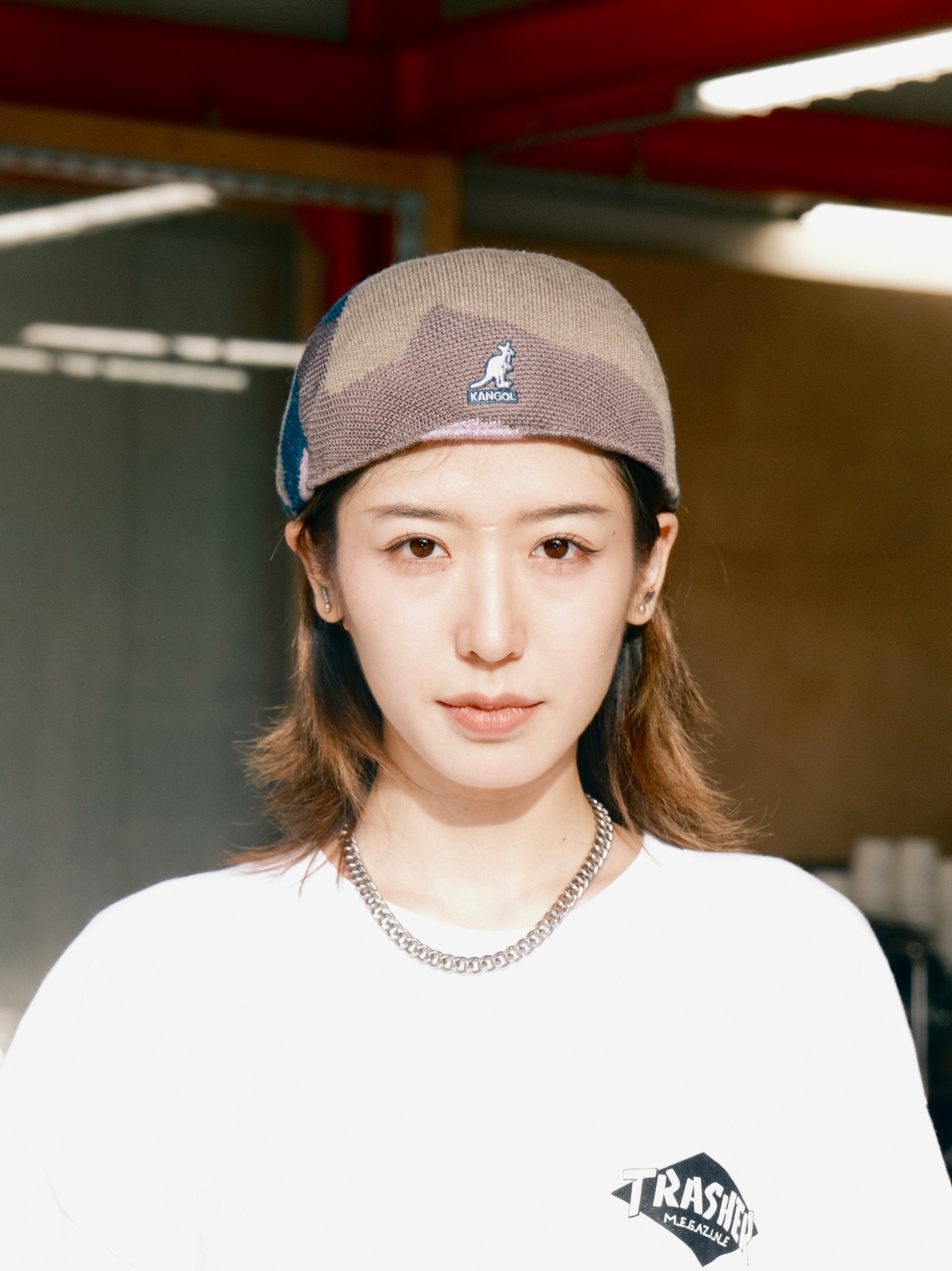 Kangol Joyful Collage 507袋鼠85周年限定4色提花针织休闲贝雷帽 - 图2